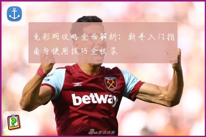 竞彩网攻略全面解析：新手入门指南与使用技巧全收录